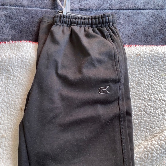 Straight legged black sweatpants - Picture 1 of 3